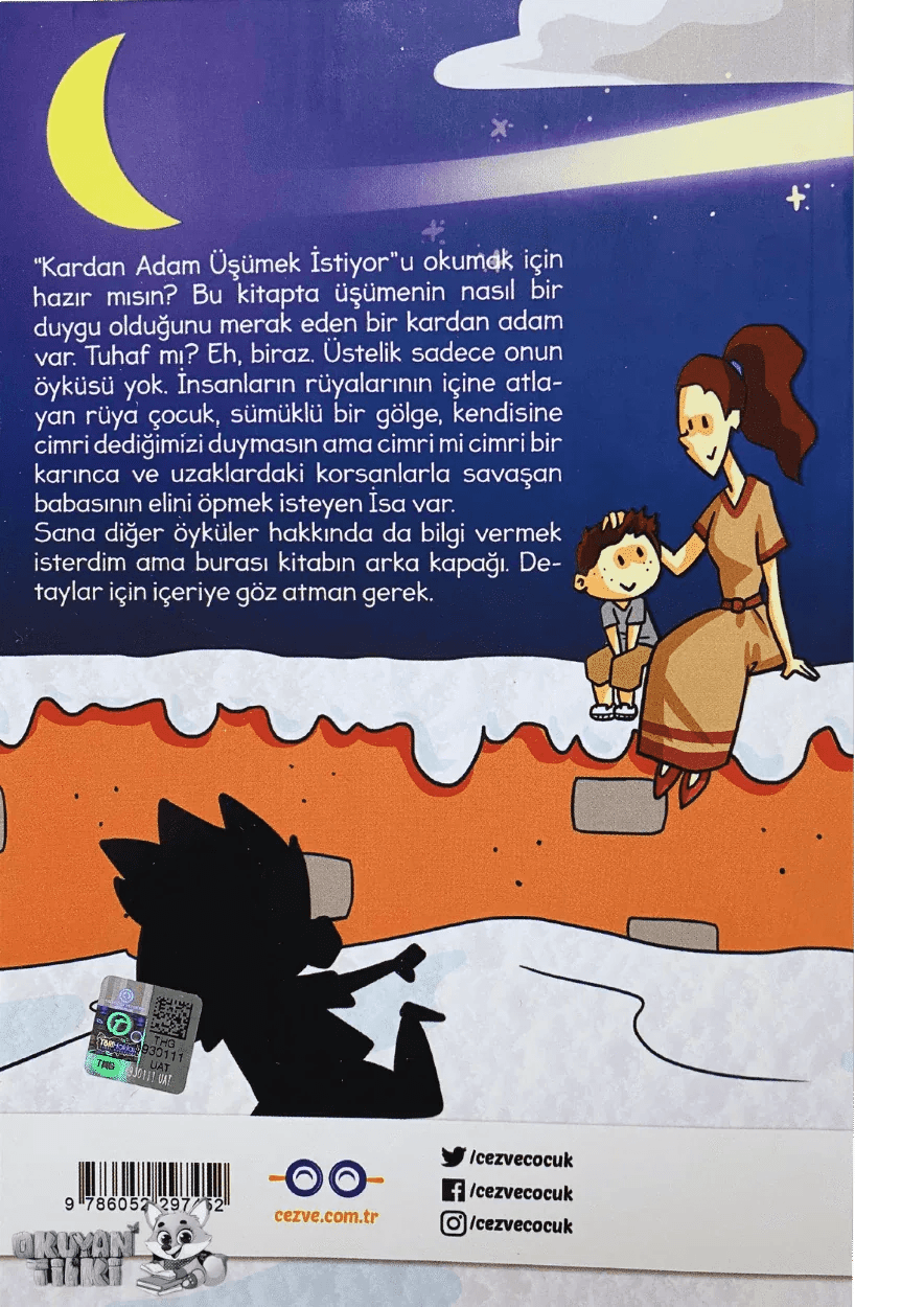 Kardan Adam Üşümek İstiyor (6+ Yaş) - Okuyan Tilki