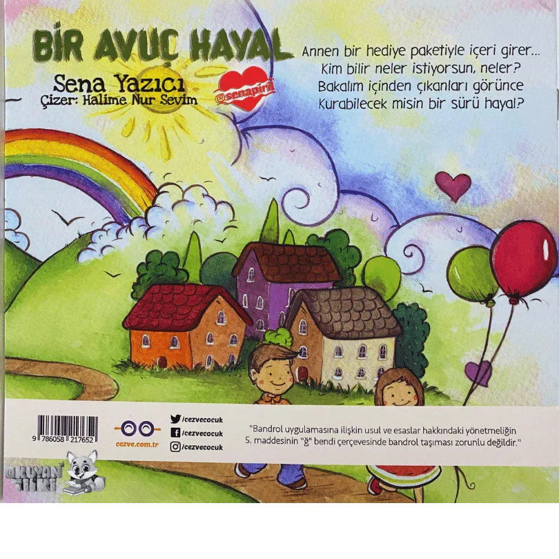 Bir Avuç Hayal (3+ Yaş) - Okuyan Tilki