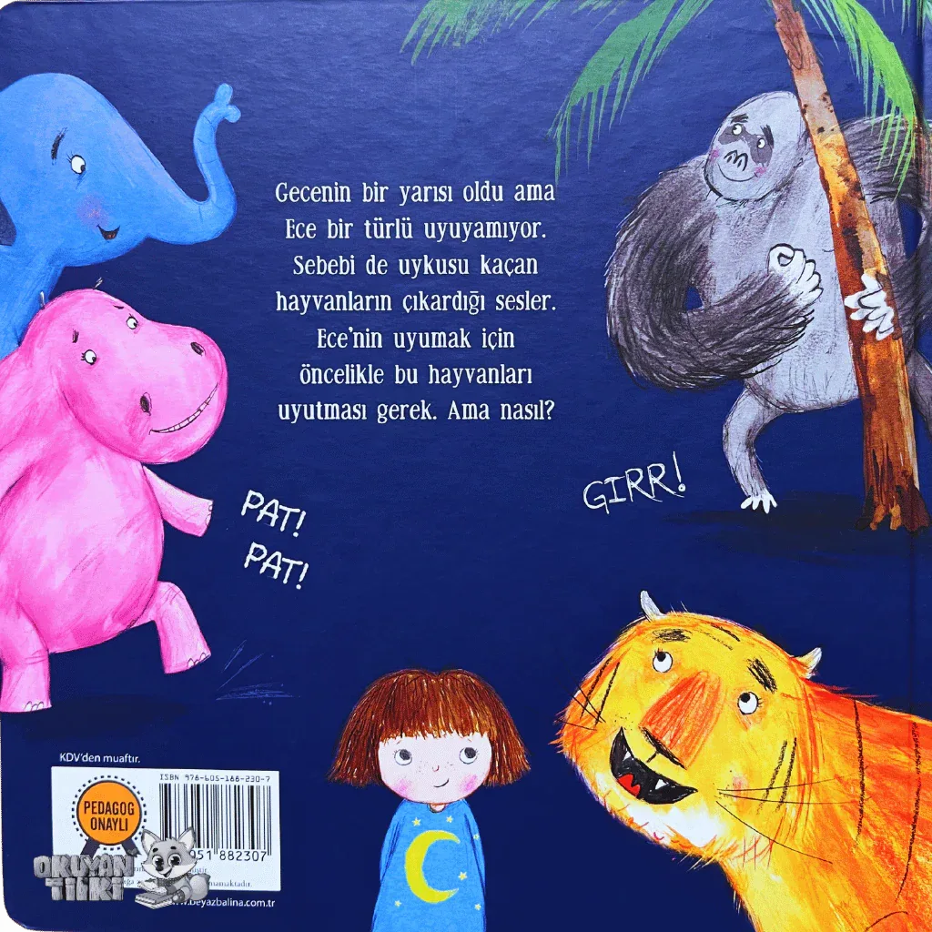 İyi Uykular Kaplancık - Organik Kitap (4+ Yaş) - Okuyan Tilki