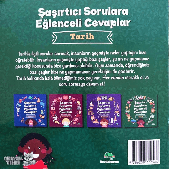 Şaşırtıcı Sorulara Eğlenceli Cevaplar - Tarih (3+ Yaş) - Okuyan Tilki