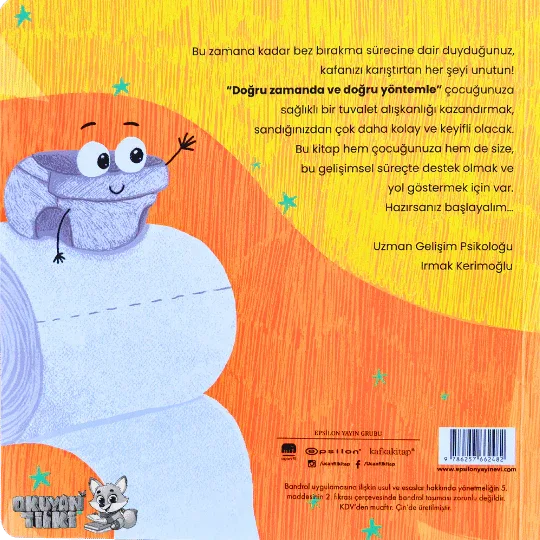 Sen Hazırsan Başlıyoruz! Bezden Tuvalete Yolculuk (2+ Yaş) - Okuyan Tilki