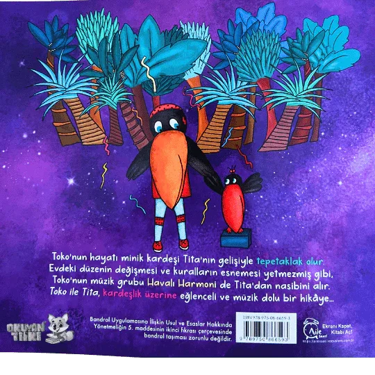 Toko ile Tita (3+ Yaş) - Okuyan Tilki