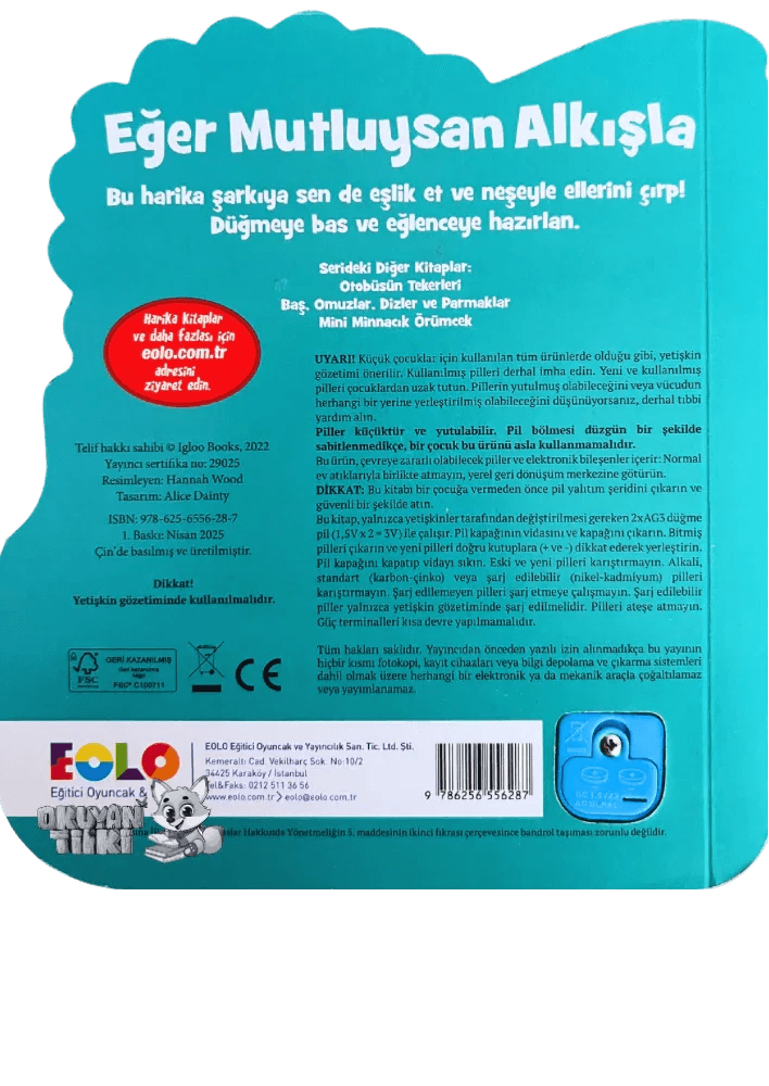 Eğer Mutluysan Alkışla - Sesli Kitaplar (Soundbuch) - Okuyan Tilki