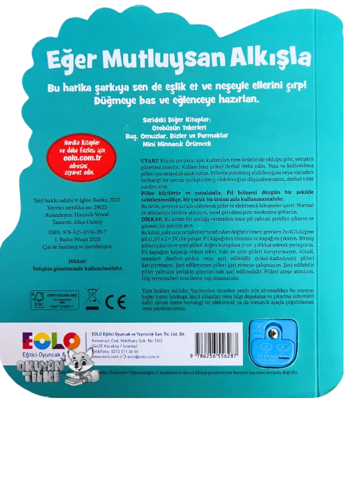 Eğer Mutluysan Alkışla - Sesli Kitaplar (Soundbuch) - Okuyan Tilki