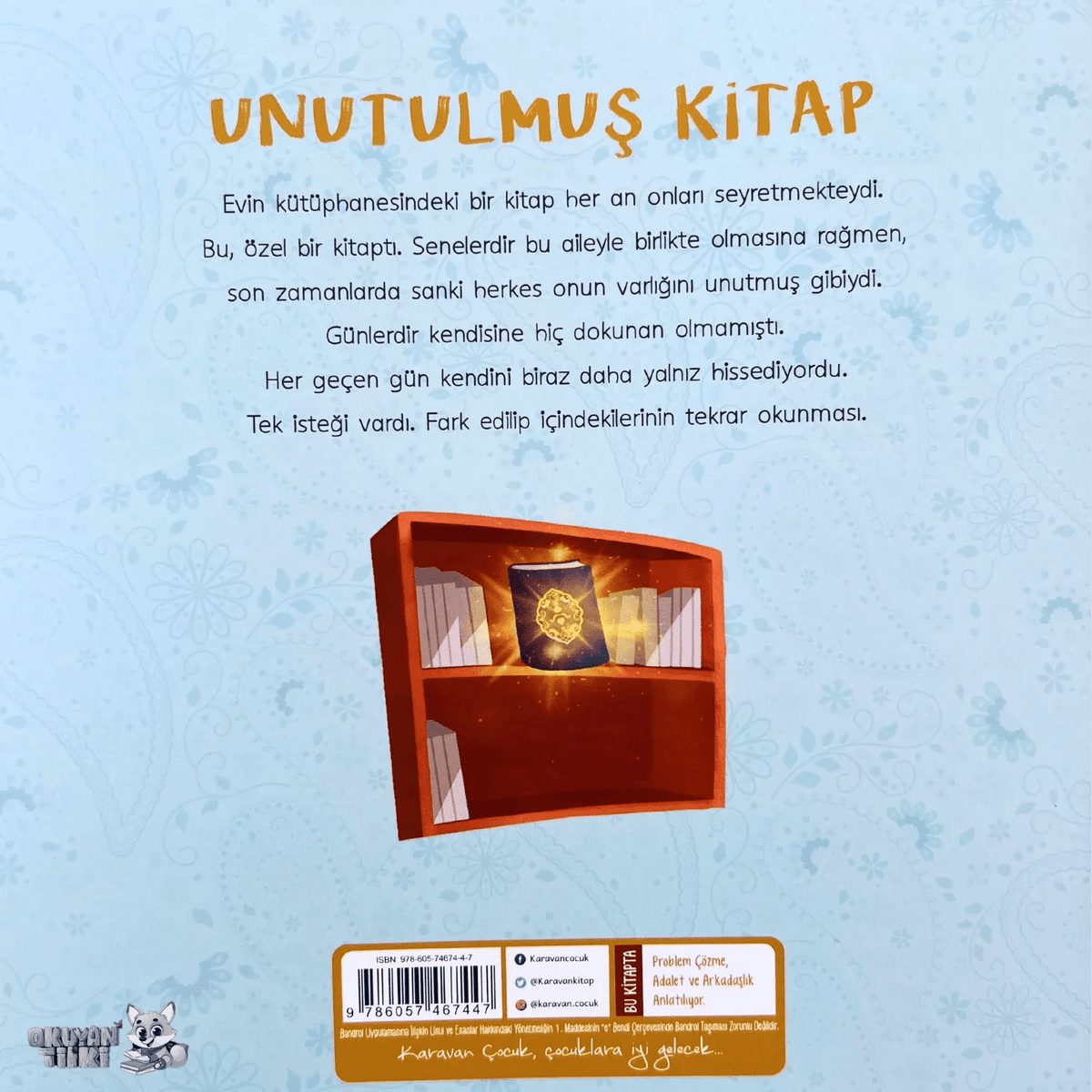 Unutulmuş Kitap (4+ Yaş) - Okuyan Tilki