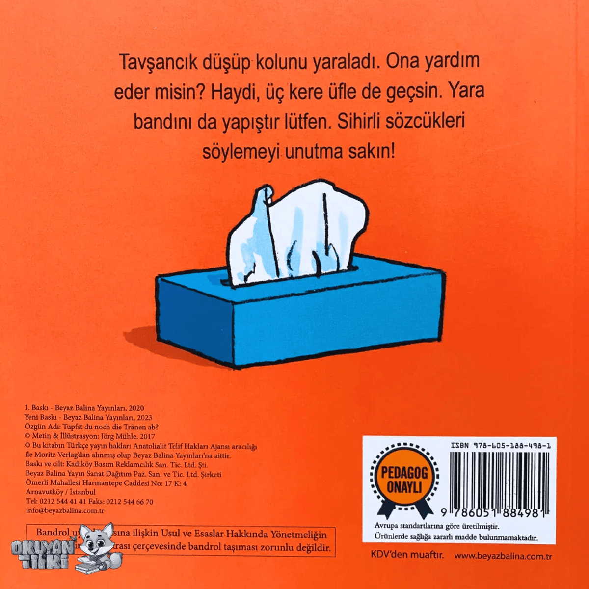 Tavşancığın Yarasını Sarar mısın? (1+ Yaş) - Okuyan Tilki