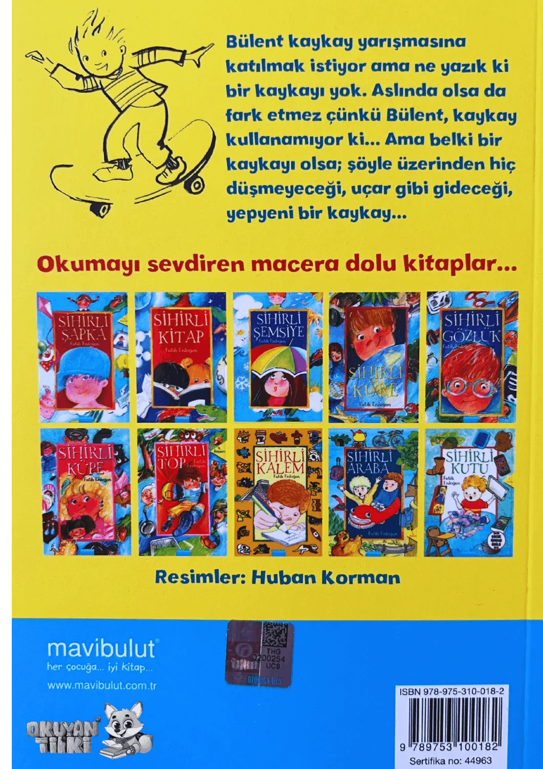 Sihirli Kaykay (8+ Yaş) - Okuyan Tilki