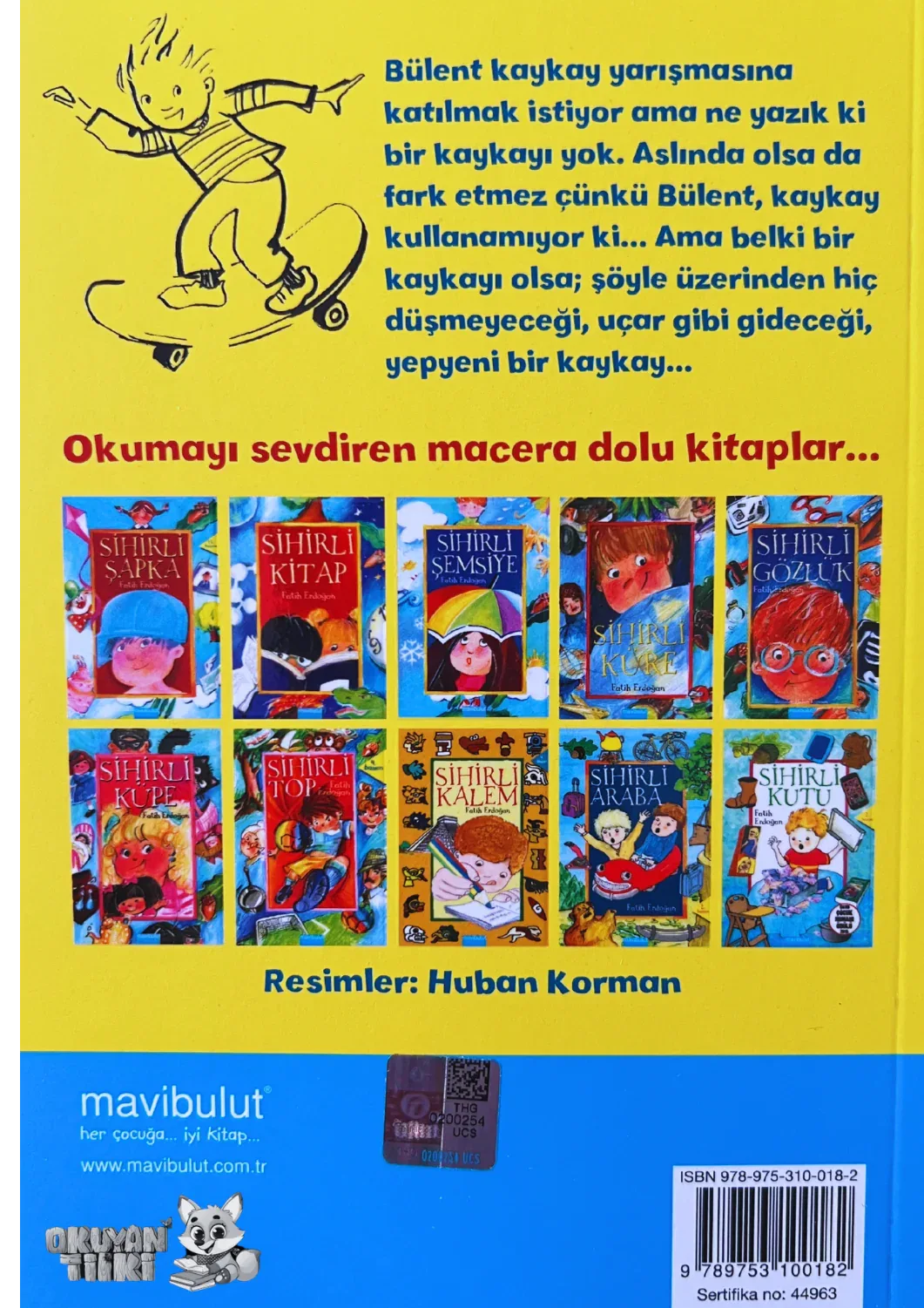 Sihirli Kaykay (8+ Yaş) - Okuyan Tilki