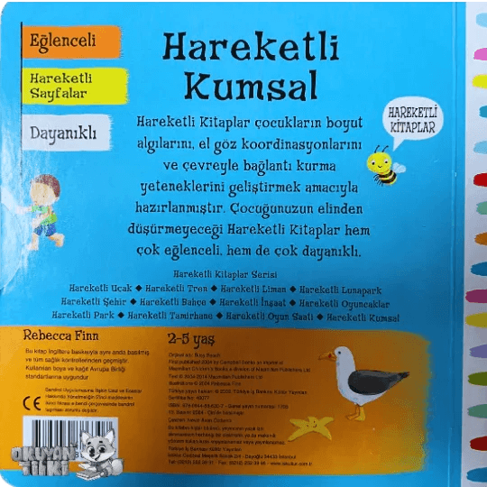 Hareketli Kumsal (2+ Yaş) - Okuyan Tilki