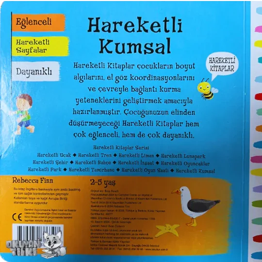 Hareketli Kumsal (2+ Yaş) - Okuyan Tilki
