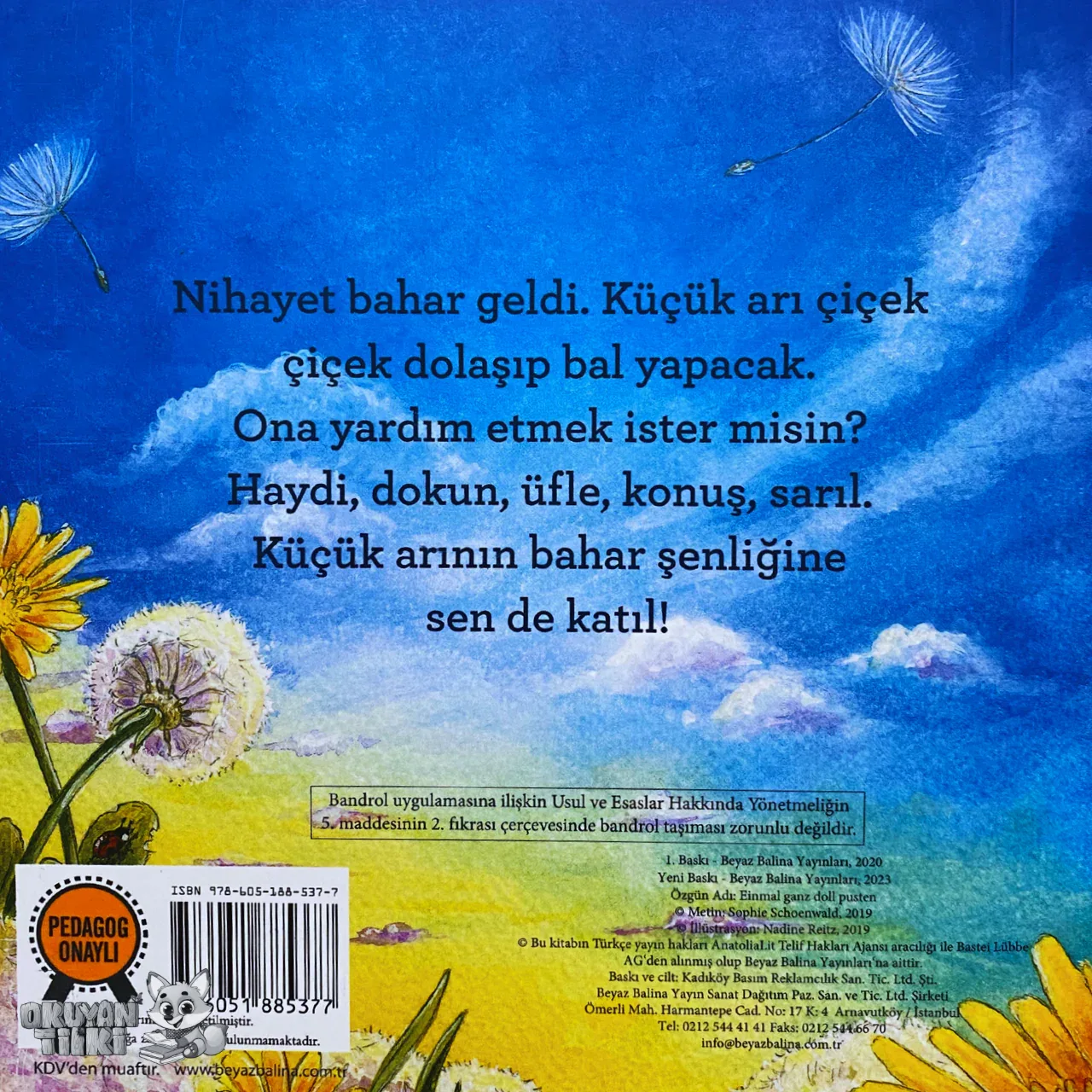 Bana Yardım Eder misin? (1+ Yaş) - Okuyan Tilki