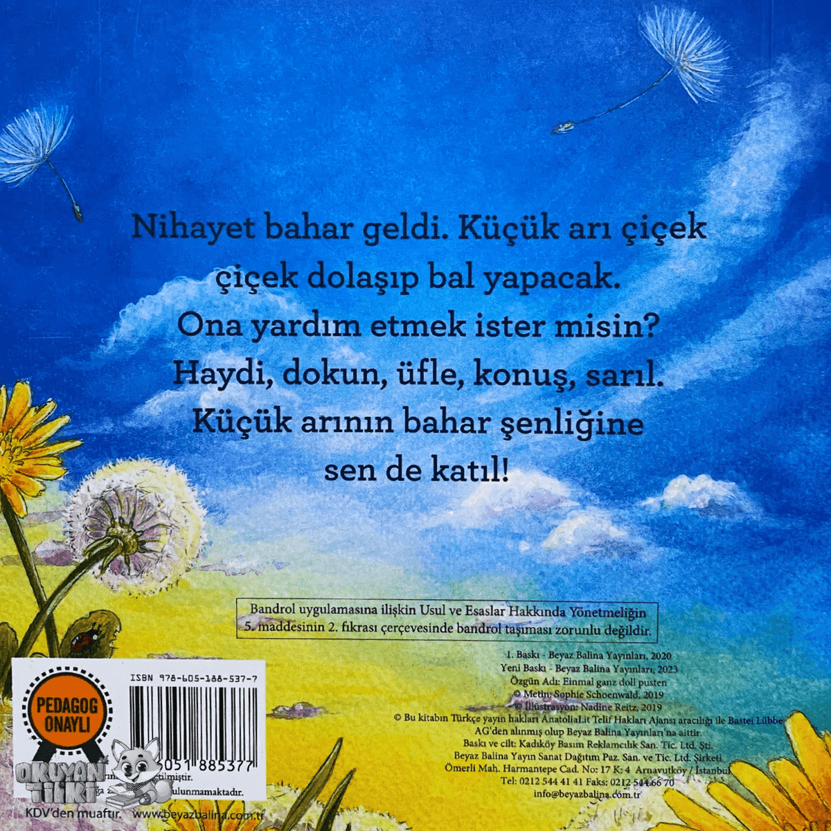Bana Yardım Eder misin? (1+ Yaş) - Okuyan Tilki