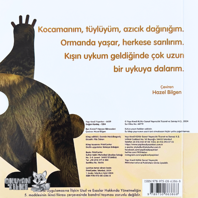 Ben Kimim? – Hayvan Bilmeceleri (1+ Yaş)