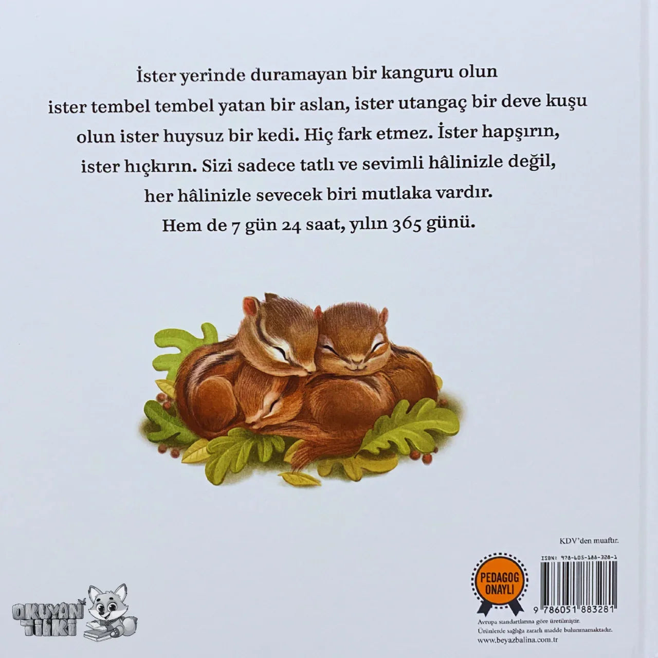 Bir Sevgi Masalı - Organik Kitap (4+ Yaş) - Okuyan Tilki