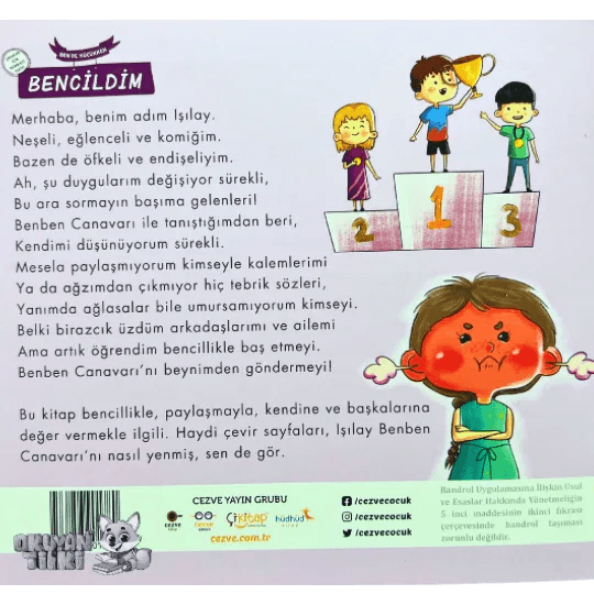 Ben de Küçükken Bencildim (3+ Yaş) - Okuyan Tilki