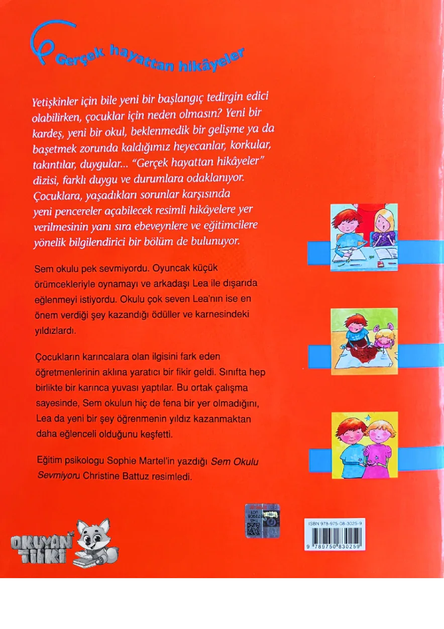 Sem Okulu Sevmiyor (3+ Yaş) - Okuyan Tilki