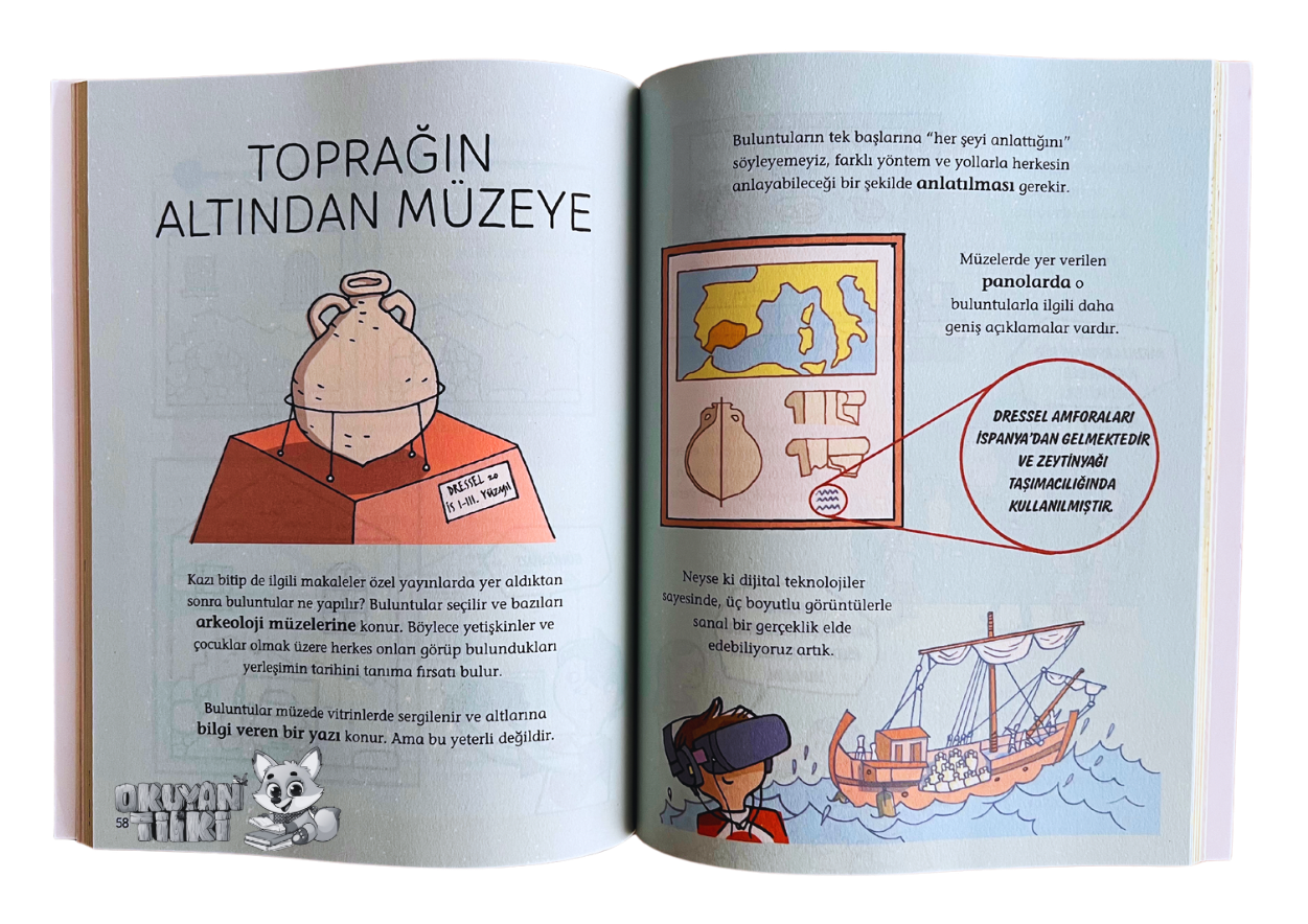 Çocuklar İçin Arkeoloji El Kitabı (3+ Yaş)