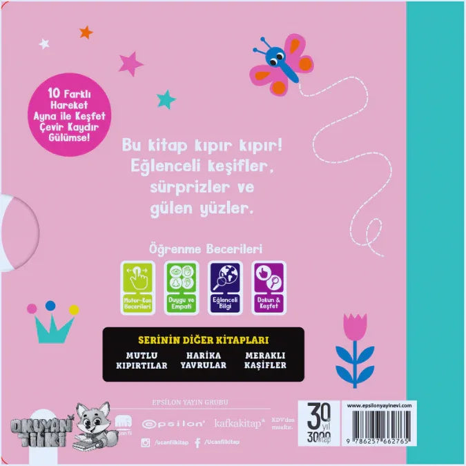 Kaydır ve Gülümse - Oyuncu Minikler (1+ Yaş) - Okuyan Tilki