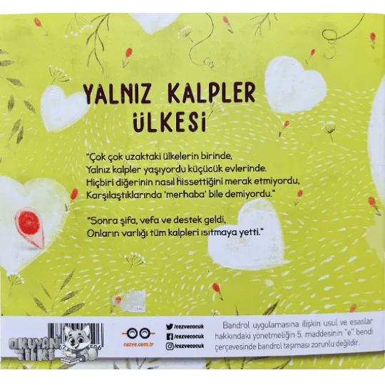 Yalnız Kalpler Ülkesi (3+ Yaş) - Okuyan Tilki