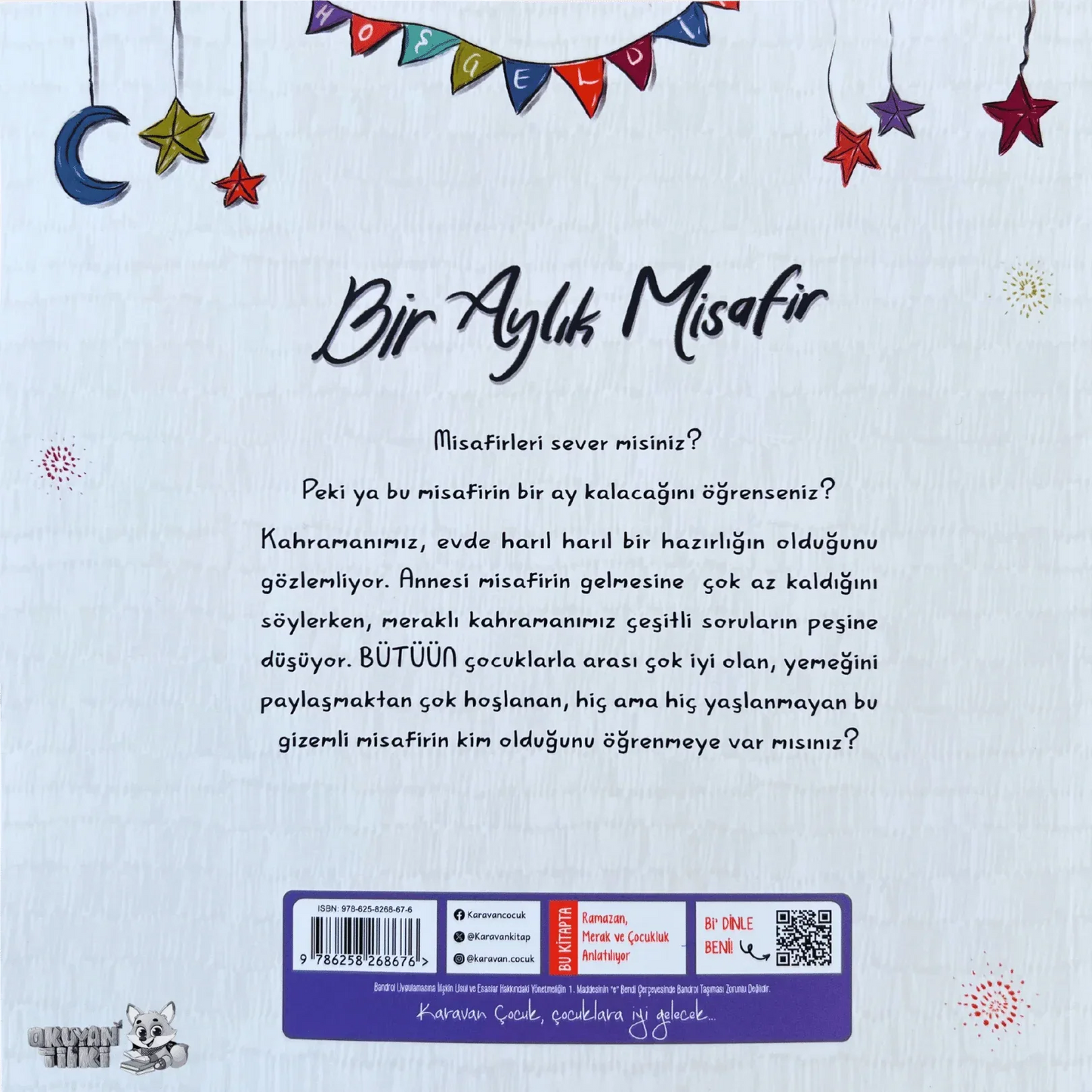 Bir Aylık Misafir (4+ Yaş) - Okuyan Tilki