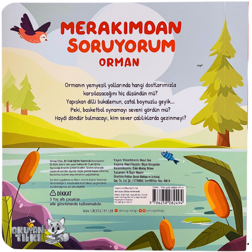Merakımdan Soruyorum - Orman (1+ Yaş)