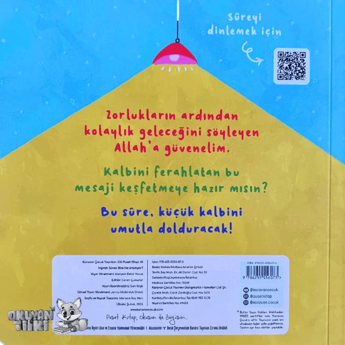 İnşirah Suresi Bize Ne Anlatıyor? (1+ Yaş) - Okuyan Tilki