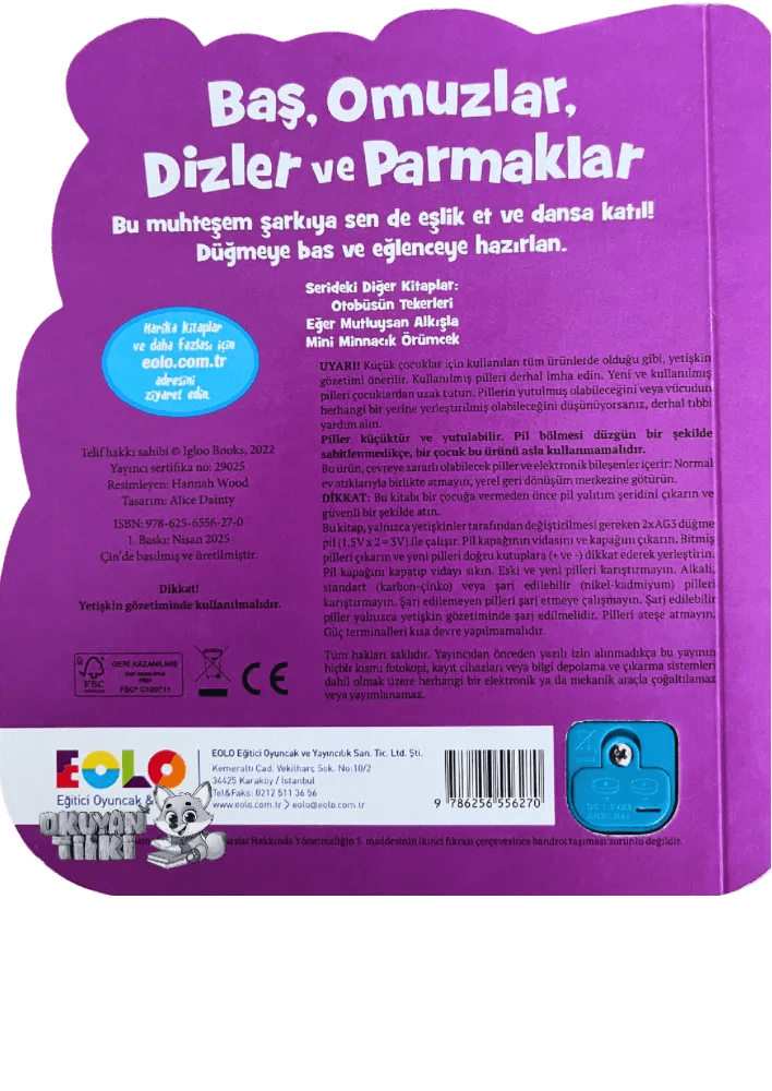Mini Minnacık Örümcek - Sesli Kitaplar (Soundbuch) - Okuyan Tilki