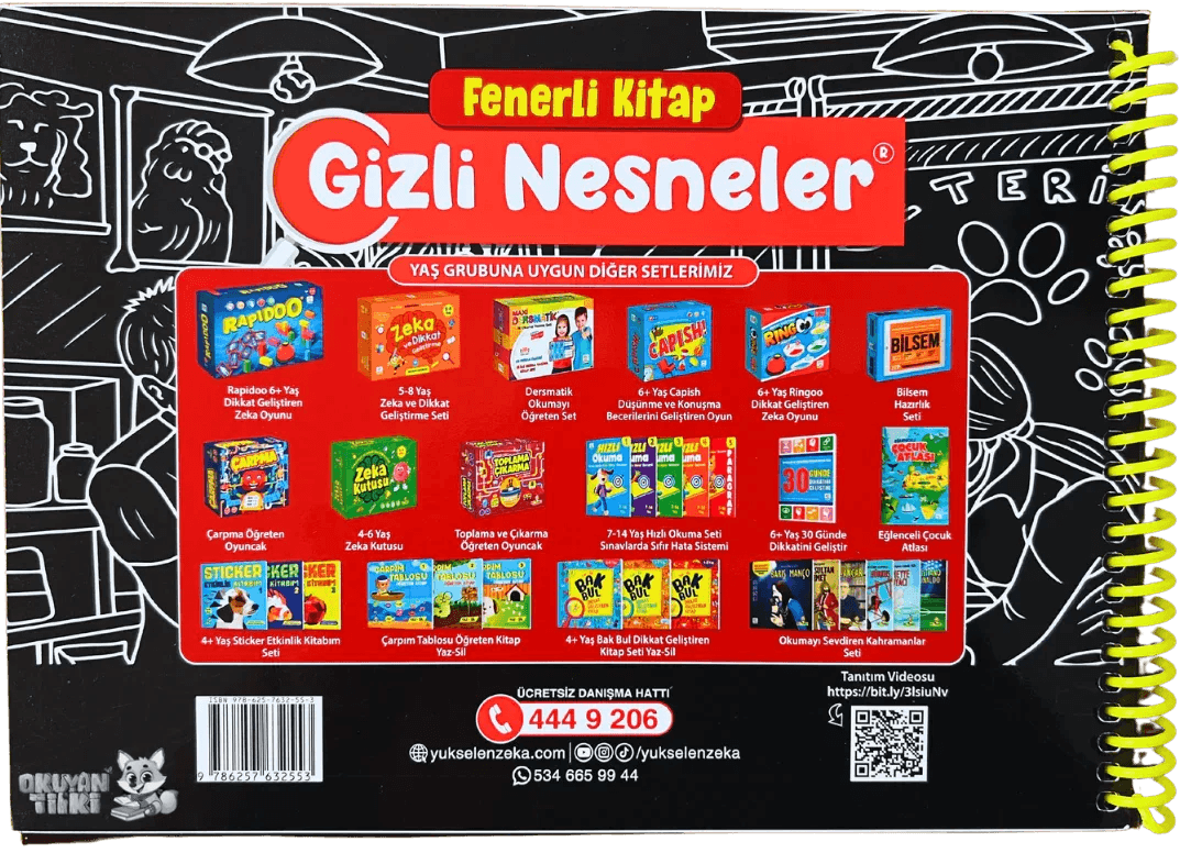 Gizli Nesneler - Fenerli Kitap (1+ Yaş) - Okuyan Tilki