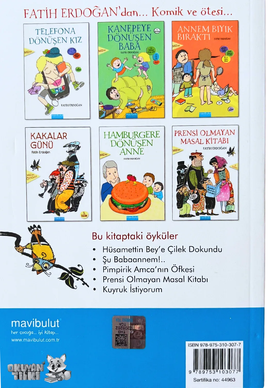 Prensi Olmayan Masal Kitabı (7+ Yaş) - Okuyan Tilki