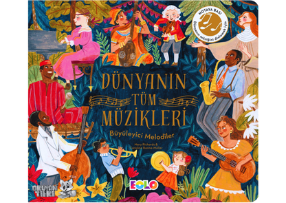 Hikâye Orkestrası – Dünyanın Tüm Müzikleri (4+ Yaş, Soundbuch)