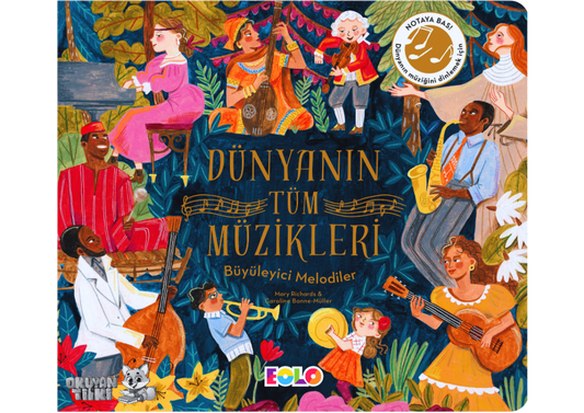 Hikâye Orkestrası – Dünyanın Tüm Müzikleri (4+ Yaş, Soundbuch)