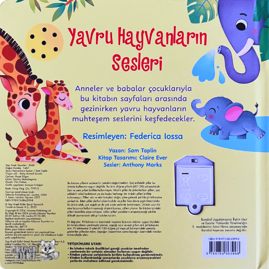 Yavru Hayvanların Sesleri -  Sesli Kitaplar (Soundbuch)