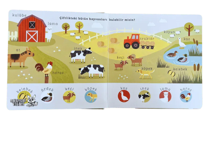 Say Bul Eğlen - Çiftlik (1+ Yaş) - Okuyan Tilki