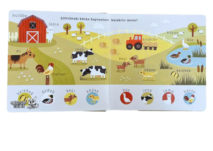 Say Bul Eğlen - Çiftlik (1+ Yaş) - Okuyan Tilki