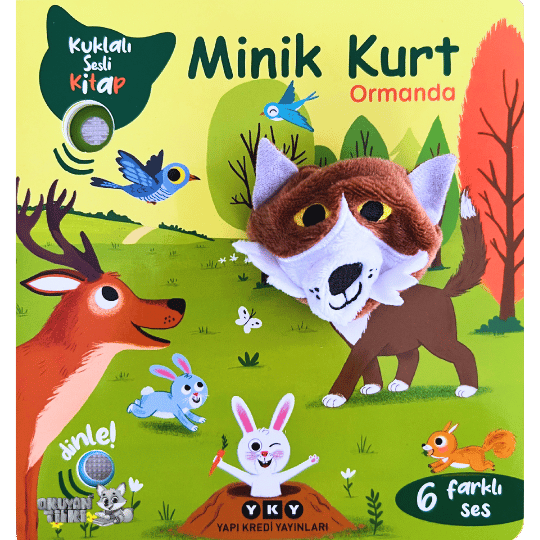 Minik Kurt Ormanda (Kuklalı Sesli Kitap, Soundbuch)