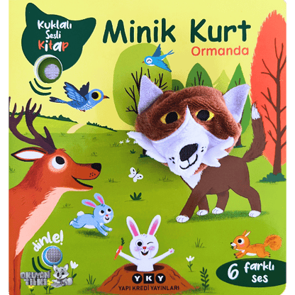 Minik Kurt Ormanda (Kuklalı Sesli Kitap, Soundbuch)