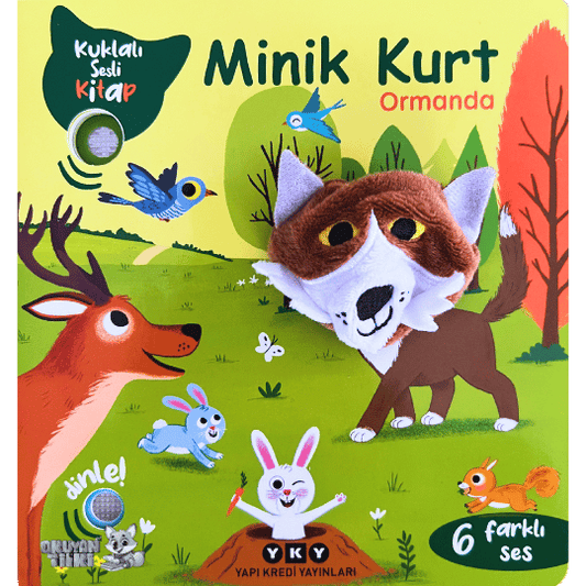Minik Kurt Ormanda (Kuklalı Sesli Kitap, Soundbuch)
