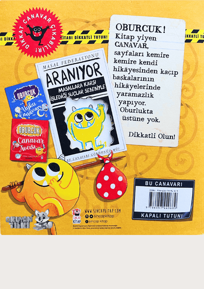 Oburcuk - Kitap Canavarı (2+ Yaş)