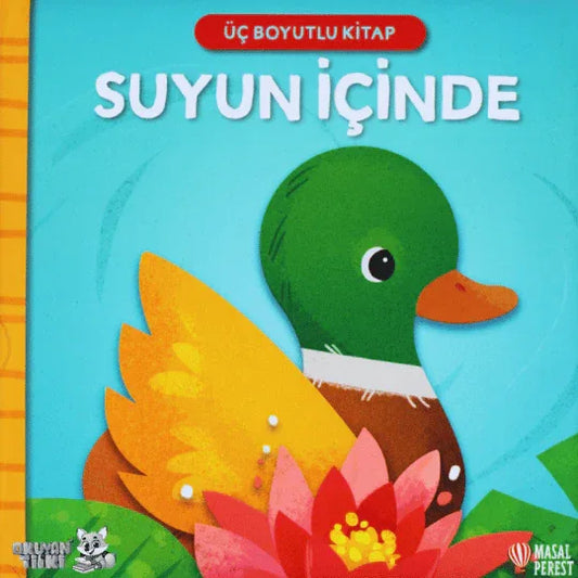 Üç Boyutlu Kitap - Suyun İçinde (1+ Yaş) - Okuyan Tilki