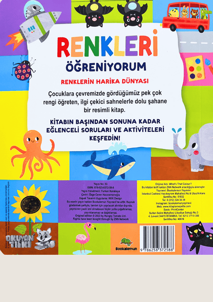 Renkleri Öğreniyorum (1+ Yaş)