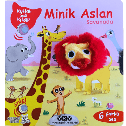 Minik Aslan Savanada (Kuklalı Sesli Kitap, Soundbuch)