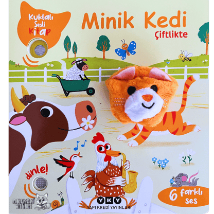 Minik Kedi Çiftlikte (Kuklalı Sesli Kitap, Soundbuch)