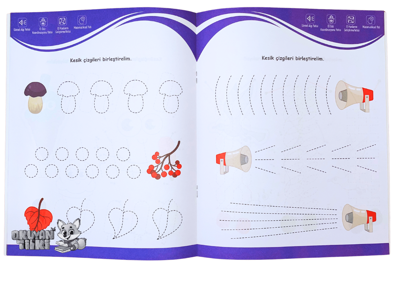 Kolaydan Zora Etkinlik Kitabım - Çizgiler (5+ Yaş)