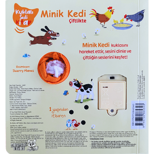 Minik Kedi Çiftlikte (Kuklalı Sesli Kitap, Soundbuch)