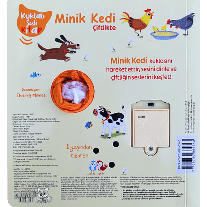 Minik Kedi Çiftlikte (Kuklalı Sesli Kitap, Soundbuch)