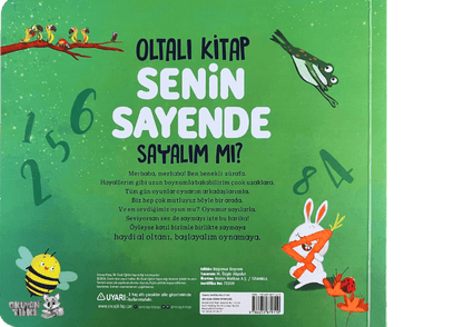 Senin Sayende – Sayalım Mı? (Oltalı Kitap, 1+ Yaş)