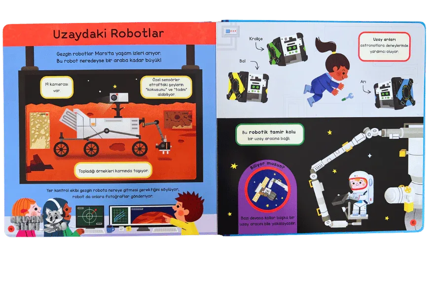 İlk Kitaplarım – Robotlar (0+ Yaş) - Okuyan Tilki