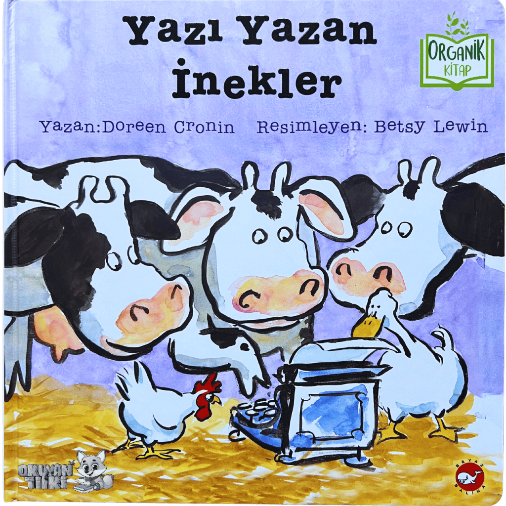 Yazı Yazan İnekler - Organik Kitap (4+ Yaş)