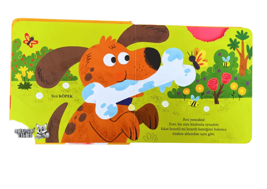 Tavşan'ın Kitabını Kim Yedi? (1+ Yaş) - Okuyan Tilki