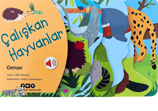 Çalışkan Hayvanlar – Orman - Sesli Kitaplar (Soundbuch)